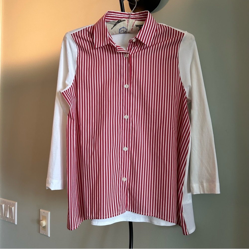 WHYCI MILANO 
ELBOW SLEEVES BUTTON DOWN